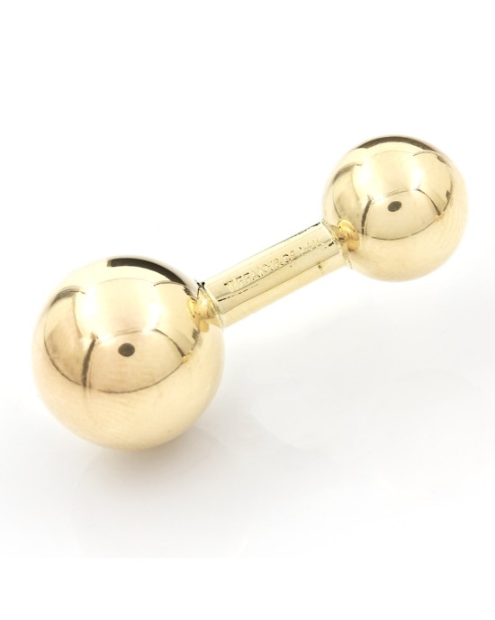 Tiffany & Co. Barbell Cuff Links in Gold